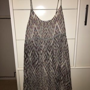 Free People Abstract Flowy Dress
